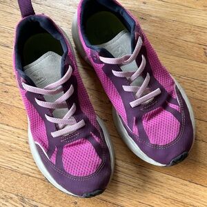 VEJA KIDS' SMALL CANARY ELASTIC LACES